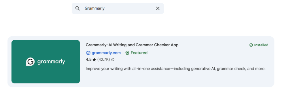 install Grammarly on Chrome Web Store install Grammarly on Chrome Web Store