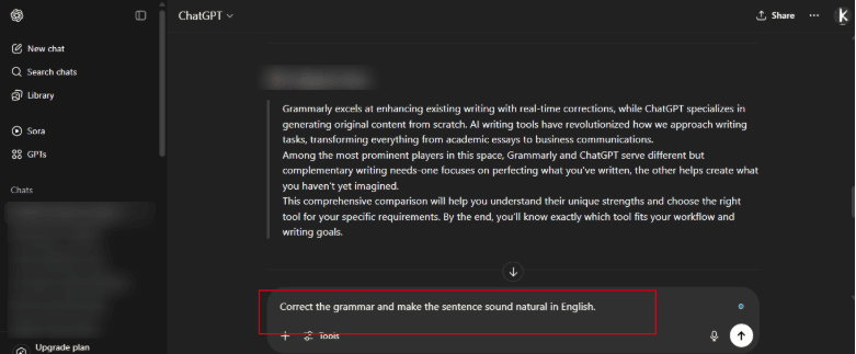 ChatGPT Grammar and Style Checking ChatGPT Grammar and Style Checking