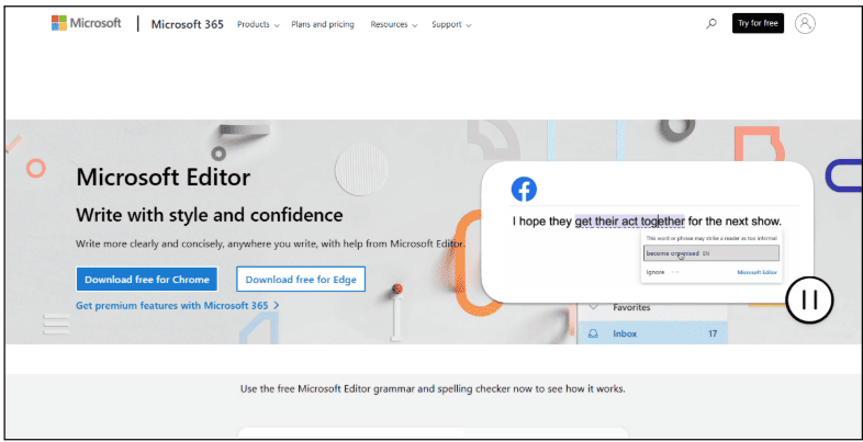 Microsoft Editor Microsoft Editor