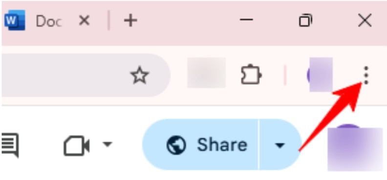 Click the three dots Click the three dots