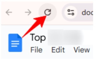 Refresh Google Docs Refresh Google Docs