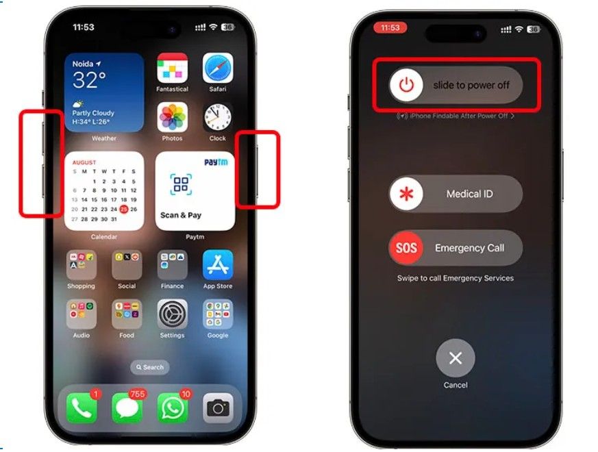 restart your phone restart your phone